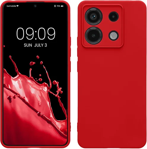 Vista 102 de kwmobile Funda compatible con Xiaomi Redmi Note 9S / 9 Pro / 9 Pro Max - Funda protectora de silicona TPU suave y delgada - Negro mate