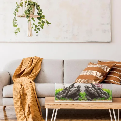 Vista 7 de Ultum Nature Systems - Acuario sin marcos ultratransparente, cristal con poco hierro, bordes con corte a inglete a 45º, grosor de 13/64 a 15/32