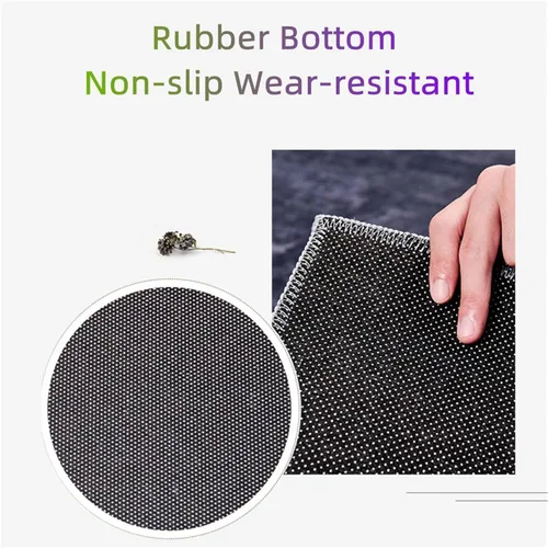 Vista 6 de Graphene Electric Heated Rug, Indoor Space Heater Soft Plush Carpet with Thermostat and Timer,Floor Heating Mat,Heated Foot Warmer,for Living Room