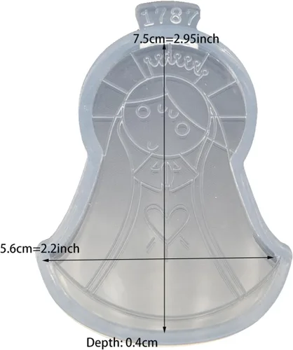 Vista 2 de Molde de silicona lindo molde de resina epoxi molde de pastel de chocolate molde de caramelo para decoración de pasteles