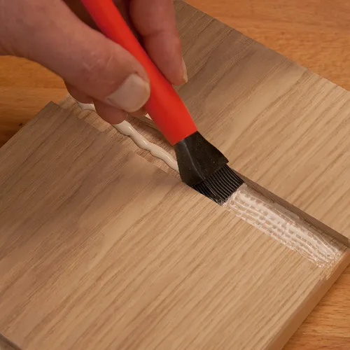 Vista 3 de Sili - Juego de cepillo de silicona antiadherente para aplicar madera, 1 y 1/2, cepillos fáciles de limpiar para carpintería, arte, pasatiempos