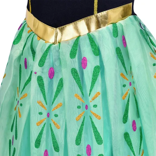 Vista 5 de GZ-LAOPAITOU Disfraz de princesa para niñas, vestidos de princesa para niñas, Halloween, fiesta de cumpleaños, disfraces