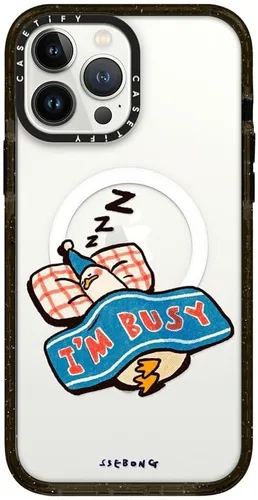 Vista 68 de Funda Impact de CASETiFY para iPhone 13 Pro Max [Protección contra caídas de grado militar 4X de 2.5 m/Compatible con Magsafe] - Corazones