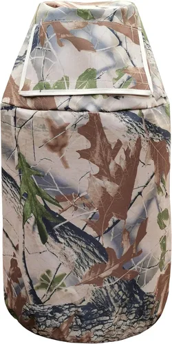 Vista 13 de Cubierta de tanque de propano para cilindro de propano de acero de 20 libras, bandera estadounidense