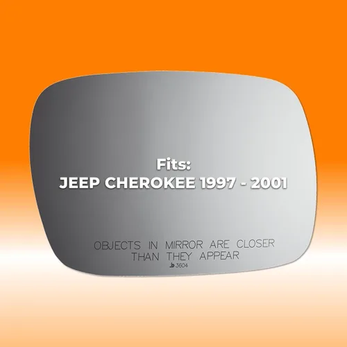 Vista 3 de Burco 3604 Espejo de repuesto convexo para el lado del pasajero para Jeep Cherokee 1997-2001