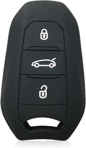 Vista 7 de Funda para llave de coche para Citroen C1 C4 C4L C6 C3-XR Picasso DS3 DS4 Silicona Car Key Case Cover Remote Key Protect Shell