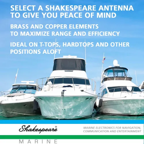 Vista 5 de Antena VHF Shakespeare 5400-XT Galaxy de 4' - Ganancia de 3dB