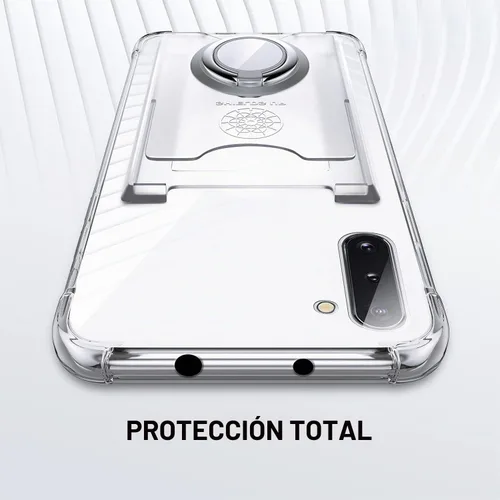 Vista 7 de Shields Up Funda para Samsung Galaxy Note 10, funda minimalista con tarjetero [3 tarjetas] y soporte de anillo, [protección contra caídas] funda