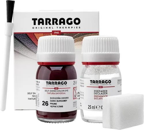 Vista 56 de Kit de Tinte para Cuero Tarrago con Desglasador y Aplicador - Restaura y Recolorea Zapatos, Botas, Bolsos, Carteras, Chaquetas y Muebles - Pigmento
