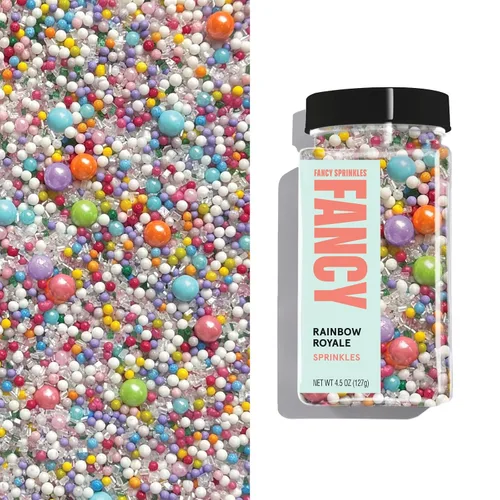 Vista 11 de Fancy Sprinkles Bubble Bath - Gránulos rosa y blanco pastel, 1 paquete