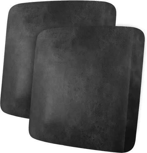 Vista 15 de ANARACHON Fundas de cojín de sofá con aspecto de cuero, juego de fundas de asiento de sofá, protector de muebles para sillón seccional, sofá biplaza