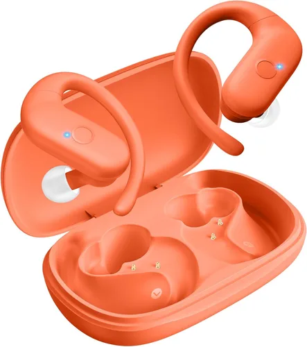 Vista 8 de Auriculares inalámbricos, auriculares deportivos Bluetooth 5.4, auriculares con sonido de graves profundos, 60 horas de reproducción de llamadas