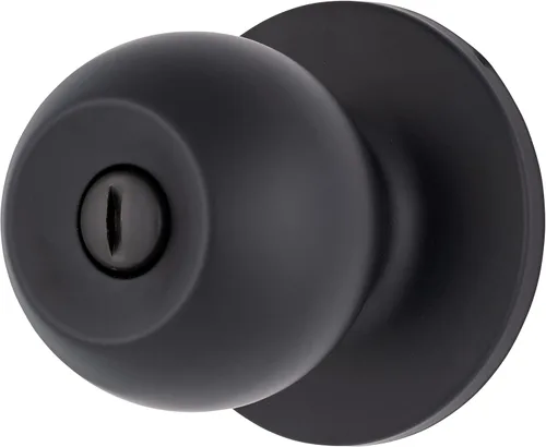 Vista 19 de BRINKS Pomo de Puerta de Entrada con Llave Transicional - Juego de Cerradura de Puerta Exterior Negro Mate, se Combina Perfectamente