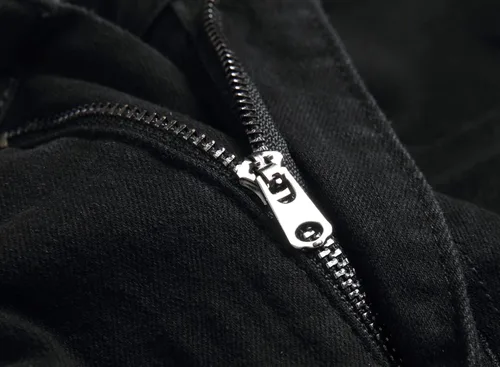 Vista 5 de Jeans rasgados para hombre, ajustados, elásticos, desgastados, cómodos, de moda