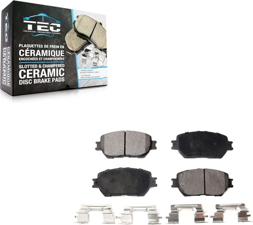 Reemplazo de cerámica delantero de las pastillas de freno de disco TEC-908 para Toyota Camry Lexus IS250 GS300