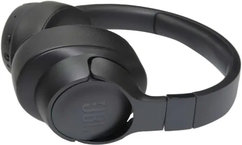 Vista 4 de JBL Tune 710BT - Paquete de auriculares inalámbricos Bluetooth con estuche de transporte CCI Deluxe (negro)