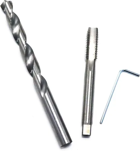 Vista 3 de XT AUTO 30 piezas de acero inoxidable M10 x 0.059 in Kit de inserción de reparación de roscas compatible con herramientas de mano para reparación