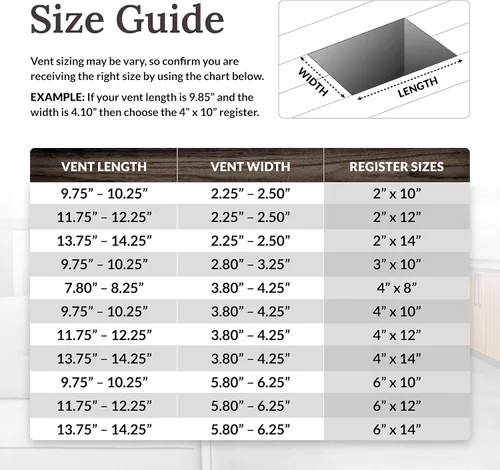 Vista 5 de Decor Grates Registro de suelo oriental AJH212-RB, 2 x 12 pulgadas, acabado de bronce frotado