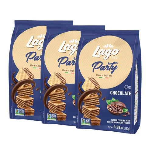 Vista 10 de Gastone Lago Party Wafers Dulce De Leche - Relleno de crema, 8.82 onzas, 8.82 oz (paquete de 3) (Dulce De Leche, 3 unidades)