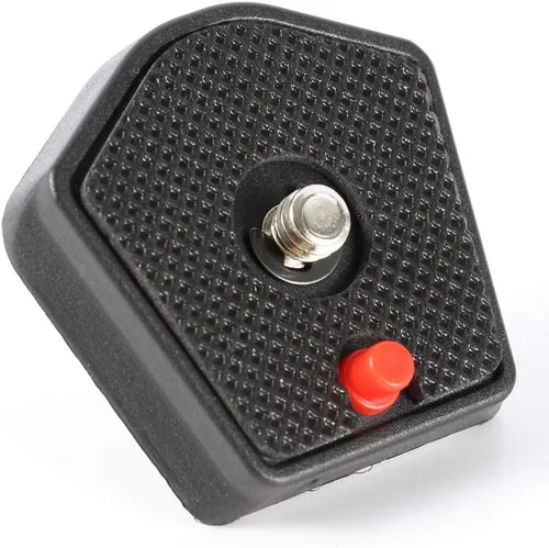 Vista 4 de Hersmay Placa de liberación rápida 785PL Tornillo de 1/4" para trípode Manfrotto 7321YB 785B 785SHB DIGI 718B 718SHB