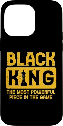 Vista 21 de Black King Chess Black Pride History BHM African Men Gift Case for iPhone 17