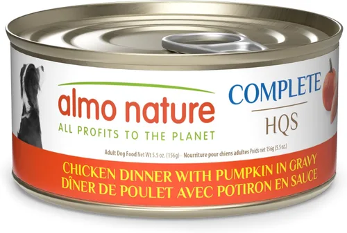 Vista 14 de almo nature HQS - Comida húmeda completa para perros, estofado de atún con calabaza en salsa, 5.5 onzas, paquete de 12
