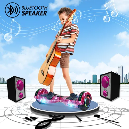 Vista 34 de CBD Scooter with Corlorful LED Lights,6.5" Wheels, Dual 300W Motor Scooter for Kids Girls Boys Adults, All Ages