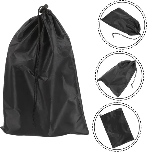 Vista 3 de Healeved Trekking Pole Carry Bag Cane Bag Plegable Bastón Aleación de aluminio Elder Walking Stick Tela de Nylon Negro Bolsa de transporte