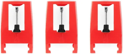 Victrola Paquete de 3 agujas de repuesto para tocadiscos