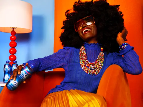 Vista 3 de neuroBLISS Frambuesa Blanca Bebida Funcional para Reducir el Estrés, Ligeramente Carbonatada, Vegana y Baja en Azúcar; 16.9 Fl Oz (Paquete de 12)