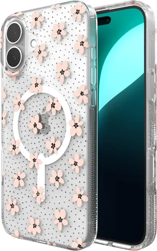 Vista 16 de ZAGG Milan Snap iPhone 15 Pro - Protección contra caídas (13 pies/4 m), Funda de teléfono de grafeno duradera, antiamarilleo y resistente a