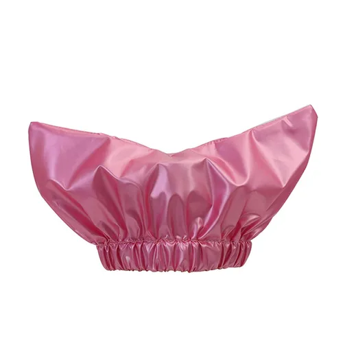 Vista 4 de Gorro de ducha para perro, gorro para mascotas, gorro de baño para cachorros, impermeable, protección para la cabeza, protector de cabeza