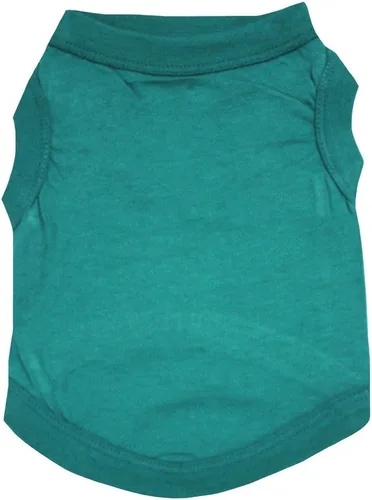 Vista 25 de Petitebella Camisa lisa para perro cachorro de un solo color (azul aguamarina, XS)
