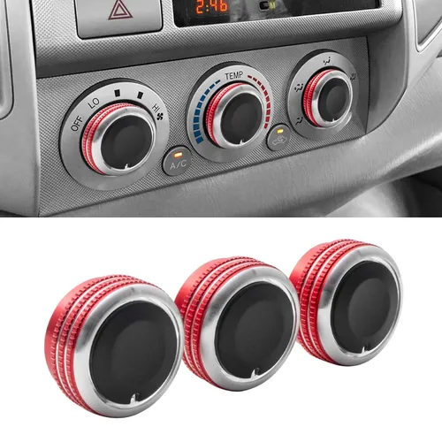 Vista 10 de JDMCAR Compatible con Toyota Tacoma 2005-2015 A/C botón de control de aire acondicionado, perilla de control de HVAC, perilla de control