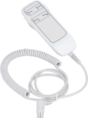 Vista 4 de Semme Control de mano reclinable eléctrico, control de 4 botones y 8 pines, práctico controlador reclinable eléctrico para oficina y sillas