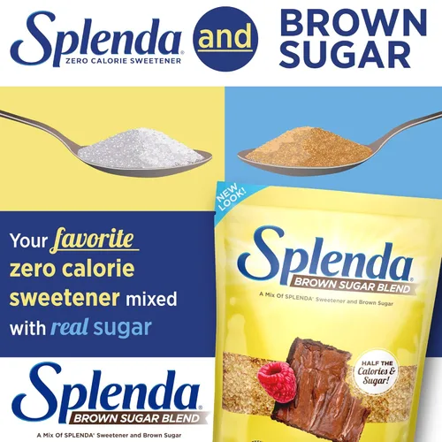 Vista 4 de SPLENDA Mezcla de azúcar moreno para hornear, bolsa de 1 libra