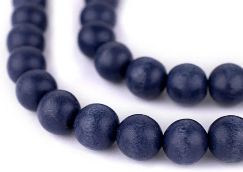 Vista 225 de TheBeadChest: cuentas de madera redondas naturales de 0.315 pulgadas, cuentas de madera sueltas espaciadoras para fabricar joyas, 4 tamaños