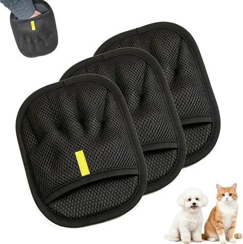 Guante removedor de pelo de mascotas reutilizable, herramienta electrostática para quitar el pelo de mascotas para ropa, sofá, alfombra, asiento de