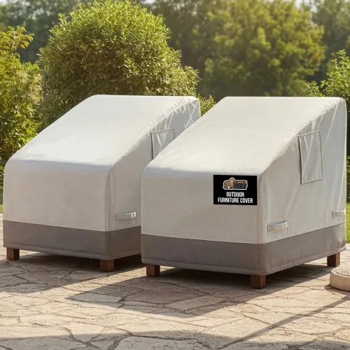 Vista 15 de GORILLA GRIP Funda impermeable para silla de patio al aire libre, tamaño mediano, 30 pulgadas, juegos de fundas ajustables para muebles