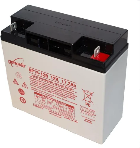 Vista 2 de EnerSys Genesis NP18-12B - Batería de plomo ácido sellada de 12 voltios/17.2 amperios hora con conector de tuerca