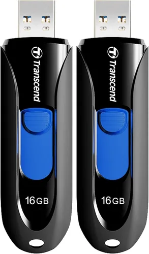 Vista 9 de Transcend Unidad Flash USB de 16GB, para PC/Mac/Laptop/Windows/Computadora, Escritorio/TV/Audio de Coche, Memoria Stick USB3.2 Gen1, Unidades Pulgar