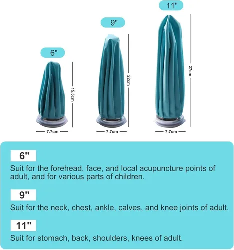 Vista 4 de Bolsa de hielo reutilizable para lesiones, bolsa de hielo pequeña reutilizable de 6 pulgadas para terapia de calor y frío, bolsa de hielo elástica