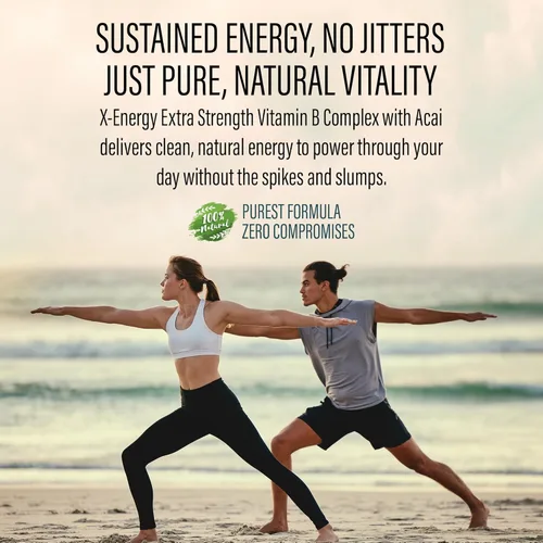 Vista 6 de ViMulti X-Energy Complejo Vitamina B Extra Strength con Acai - 60 cápsulas