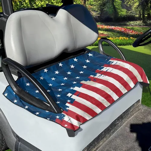Vista 21 de Fundas de asiento de carrito de golf, lavables para carrito de golf, manta de toalla para carrito de golf, club, coche, fácil de instalar, funda