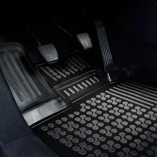 Vista 2 de Rezaw-Plast Tapete de goma compatible con Mercedes Benz Metris Van Mats 2014, 2015, 2016, 2017, 2018, 2019, 2020, 2021, 2022, 2023, 2024