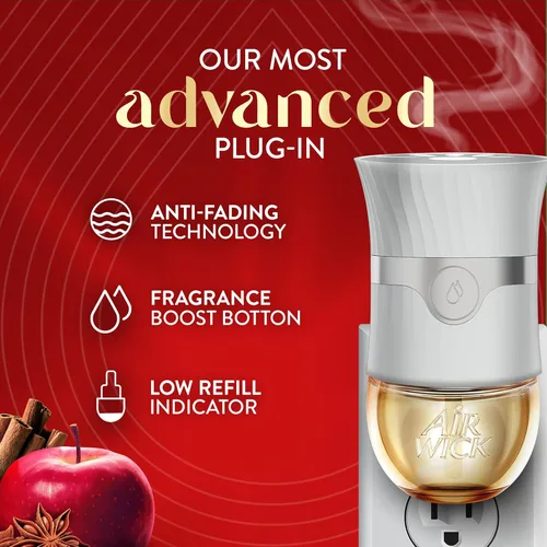 Vista 7 de Air Wick Vibrante repuesto de aceite perfumado para enchufar, infundido con aceites esenciales, ambientadores enchufables para el hogar, aroma