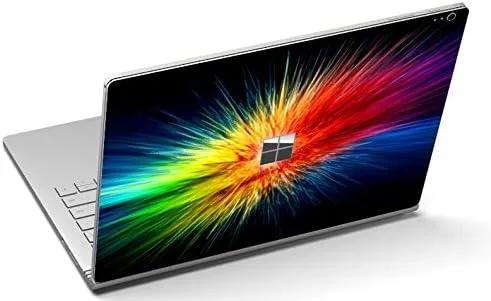 Vista 6 de LidStyles - Kit de vinilo para protección de vinilo compatible con Microsoft Surface Book 1 (bandera americana)