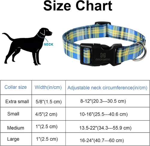 Vista 28 de Maca Bates - Collar de primavera para perro con diseño de flores, para niñas y niños, hembra, macho, para Perros, Chihuahua, Pitbull, regalo