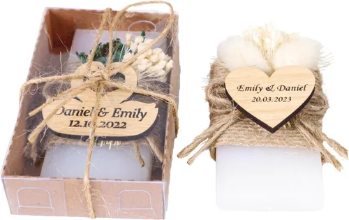 Vista 11 de HTF - Paquete de 5 regalos de boda, regalos de dama de honor, regalos de despedida de soltera, regalos de compromiso, decoraciones de boda, mini