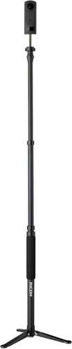 Vista 9 de Ricoh Theta Stand TD-1: soporte monopie compacto estable y versátil que es